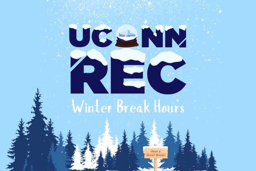 uconn rec logo winter scene