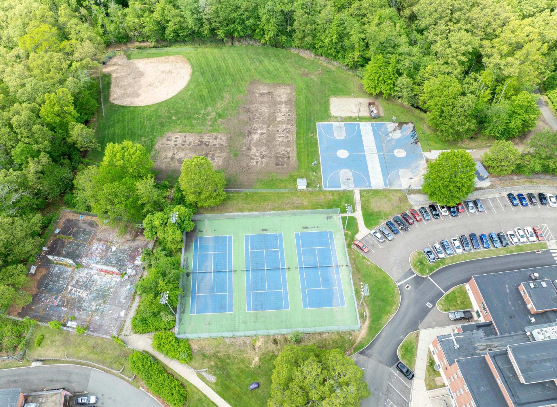 North Rec Park before renovations.